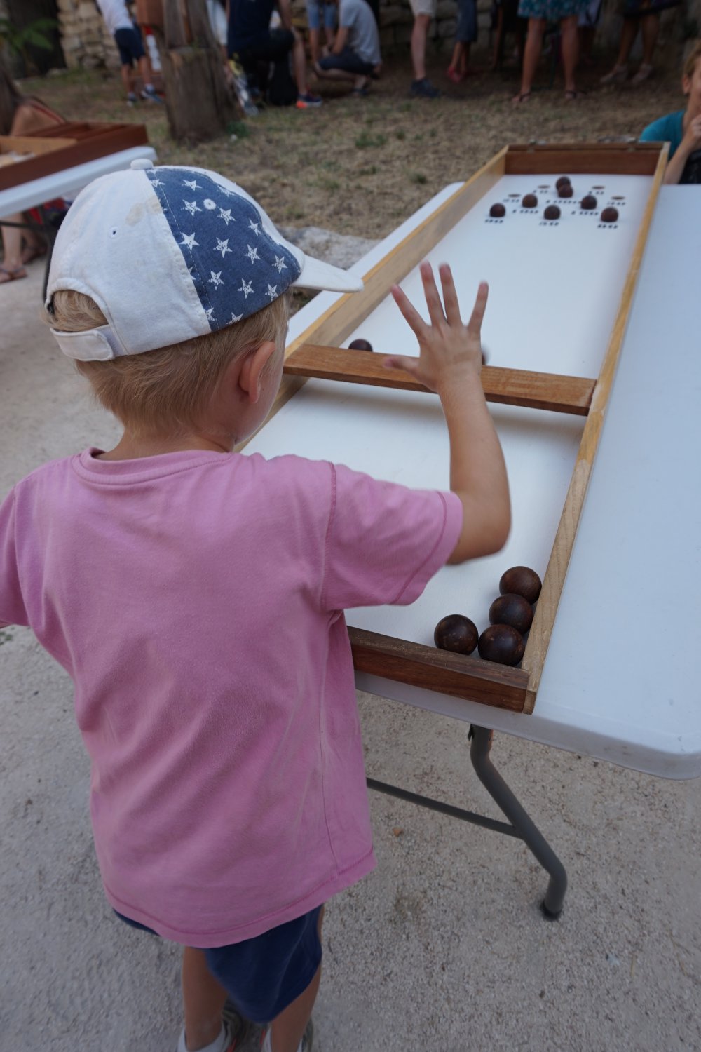 Volksspelen in hout