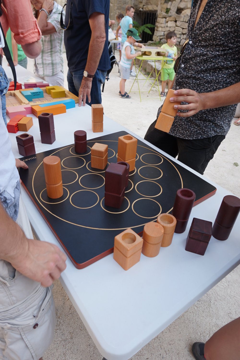 Special large wooden games evenings